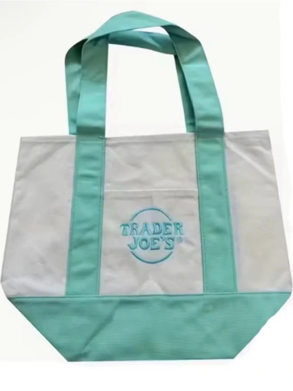 Trader Joes Mini Tote 2026 Release (Mint Green) NWT - Picture 1 of 2